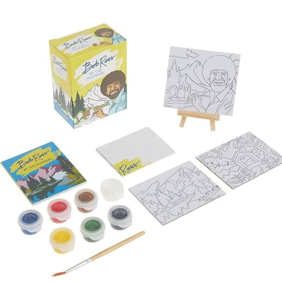 Bob Ross Paint by the Numbers Miniature Edition - Picture 3 of 4